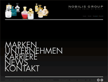 Tablet Screenshot of nobilis-group.com